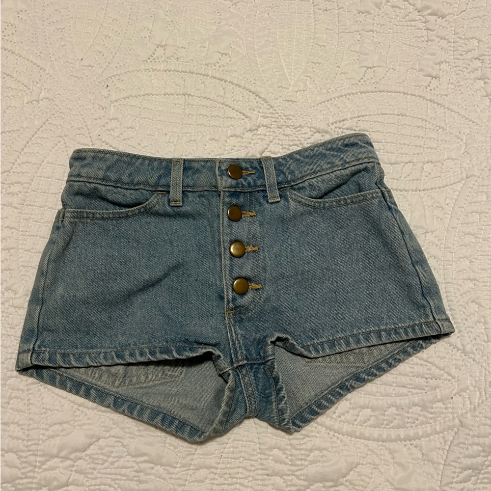 American Apparel Jean shorts